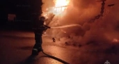 Во Владимирской области на трассе М-7 вспыхнул грузовик