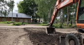 В Александровском округе благоустраивают дворы по региональному проекту