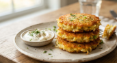 Всего три ингредиента - и вкуснейшие картофельные оладьи готовы: нежные, сытные, домашние сметают все подчистую