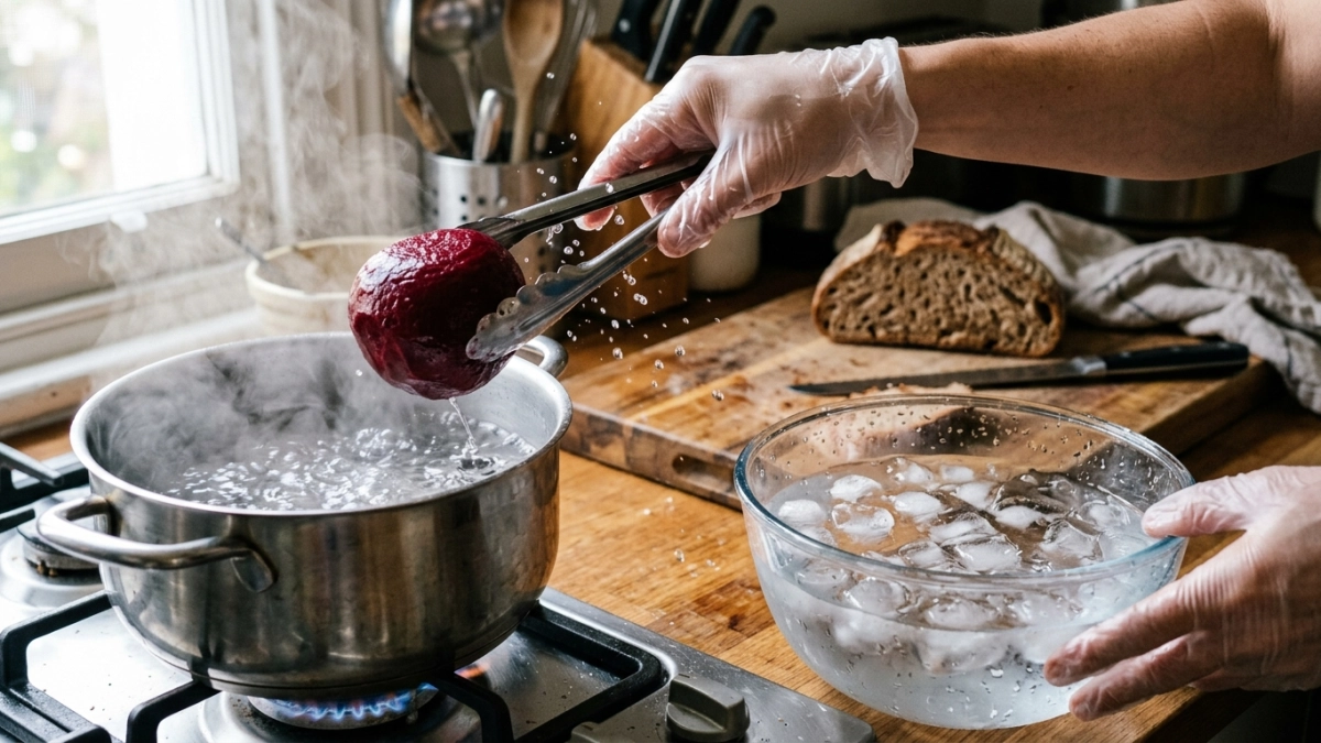 Не варю свеклу часами — достаточно 15 минут: получается вкуснее, сочнее и без запаха на весь дом