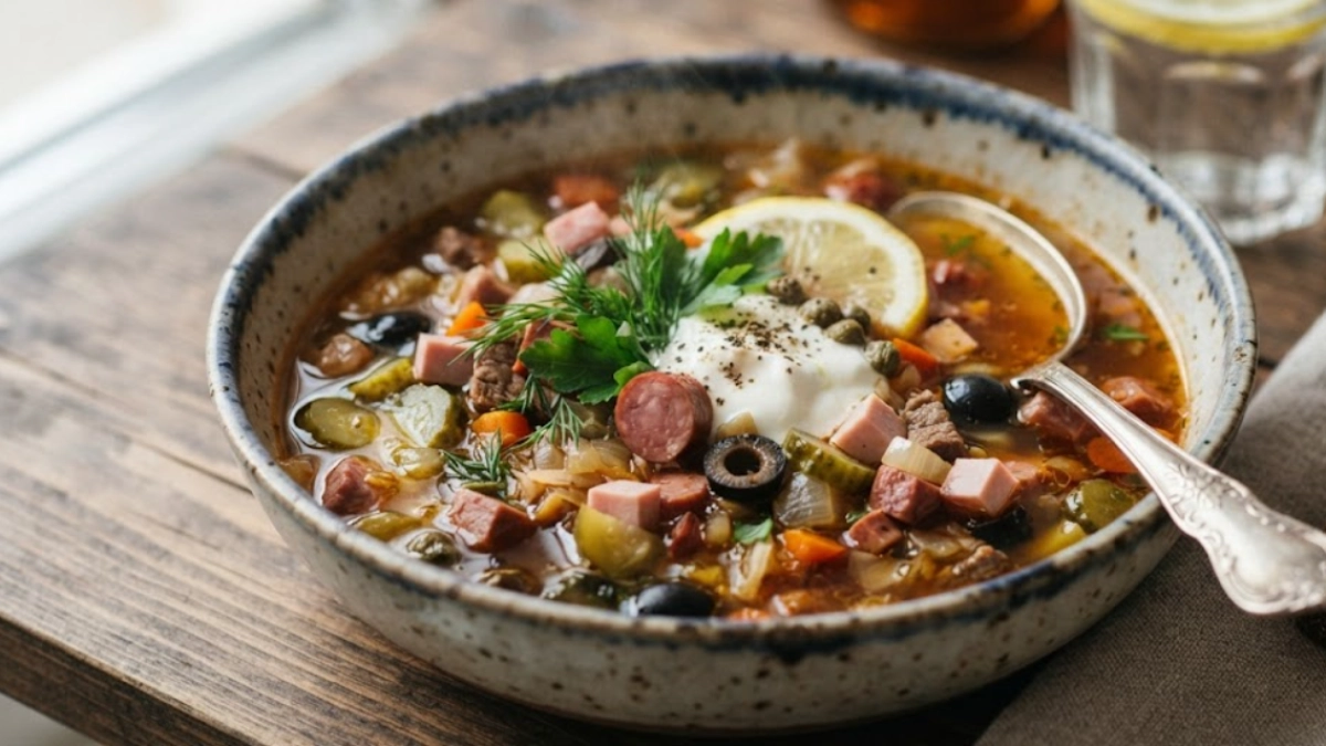 Вкуснейшая солянка - домашние лопают так, что за ушками трещит: знакомый повар научил ресторанному рецепту