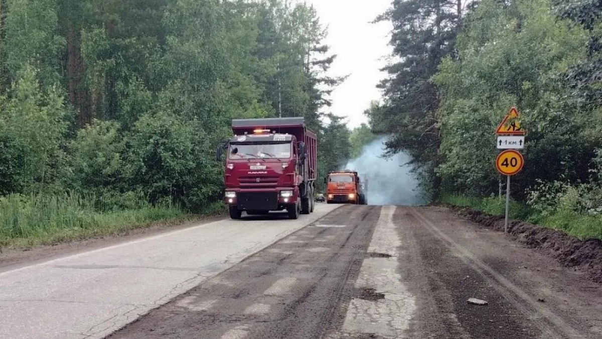 Подъезд к островному монастырю во Владимирской области ремонтируют с опережением графика
