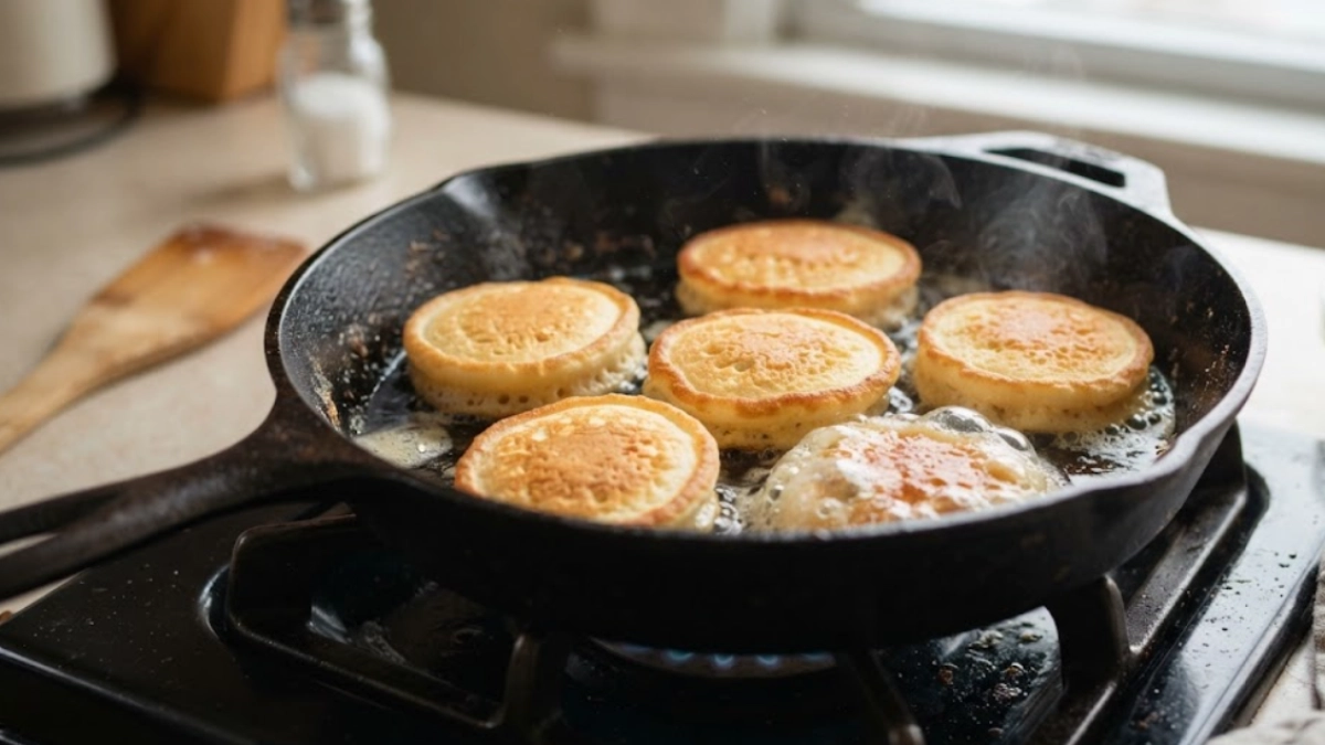 Не оладушки, а наслаждение - такие пышные и вкусные, что съедаются за минуту: как их готовлю - 7 маленьких хитростей