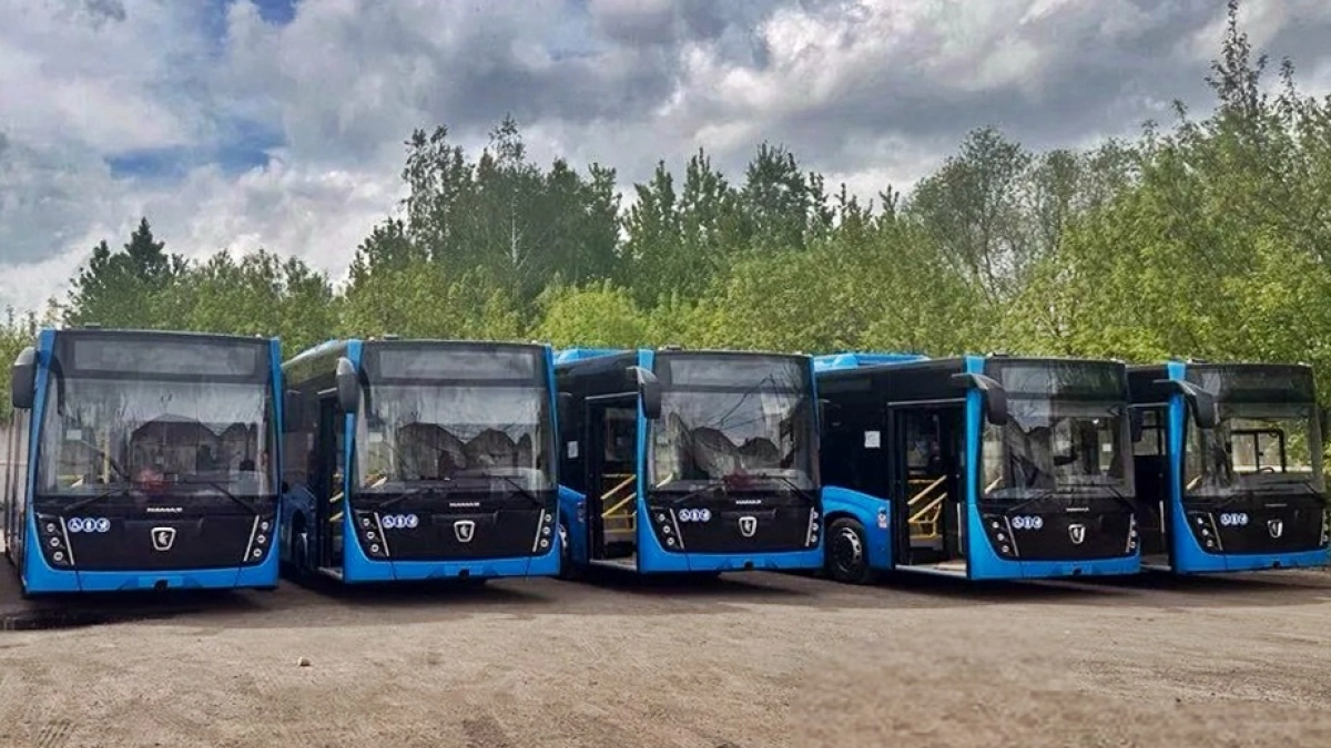 Один из городов Владимирской области получил 18 новых автобусов
